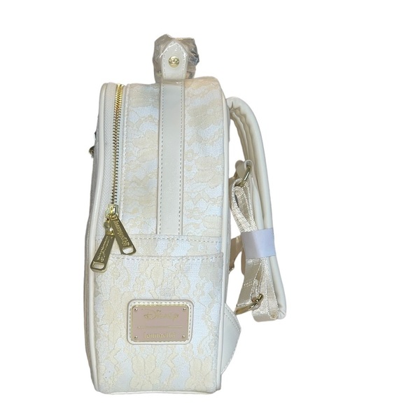 NWT- Disney Lounge Fly Beauty and the Beast mini backpack. - Picture 7 of 14